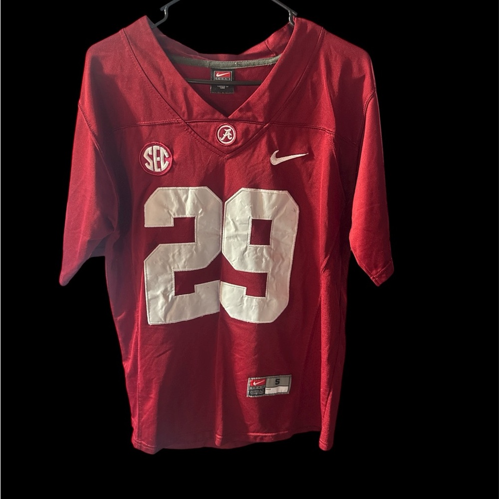 Men's Nike Minkah Fitzpatrick Crimson Alabama Crimson Tide #29 embroidered small